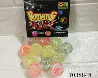 12pcsBouncy ball in Net bag