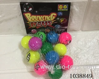 12pcsBouncy ball in Net bag