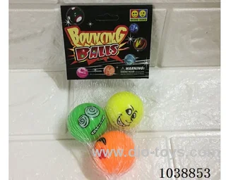 3pcsBouncy ball in Net bag