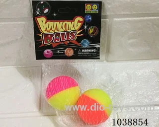 2pcsBouncy ball in Net bag
