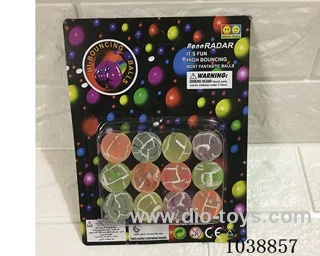 12pcsBouncy ball in blister