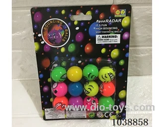 12pcsBouncy ball in blister