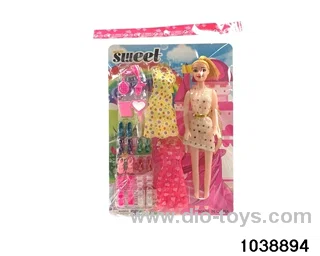 11 inch Barbie doll in opp bag