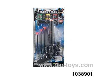 Soft Bullet Gun Set in Blister card