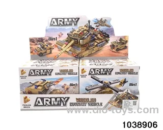 8-in-1 wheeled tank tank tank in display box