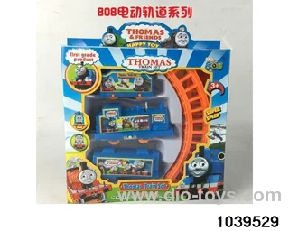 Electric railcar in window box
