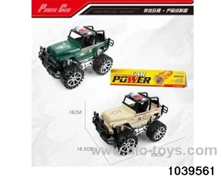 inertial off-road vehicle in opp bag
