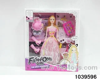 11.5 inch Barbie doll in window box