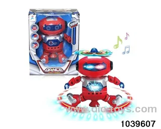 Electric Dancing Robot in window box