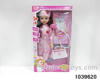 18 inch Nurse + Music Barbie in color box