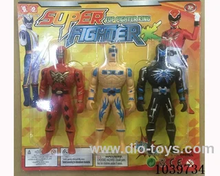 3pcs 9cm All Beasts Team