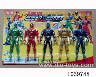 5pcs 12cm All Beasts Team