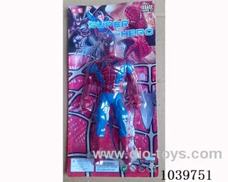 Spiderman, Batman with light 2sets mixed loading