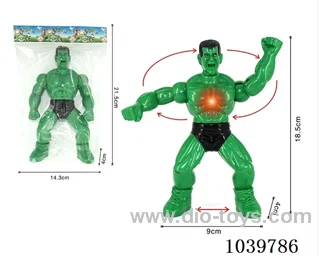 The Hulk with light & Rotating