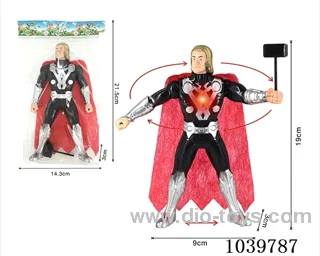 Thor with light & Rotating