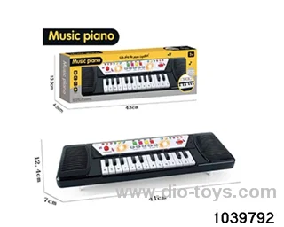 music electronic keyboard in window box