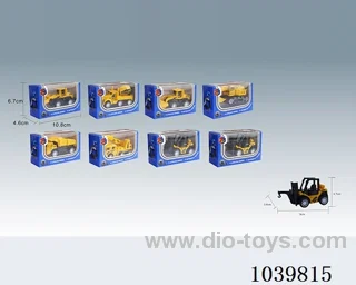 1:55pull back alloy car 8sets&8color mixed loading   in window box