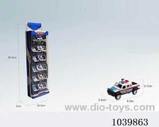 1:50 6pcspull back alloy car 6sets&6color mixed loading   in window box