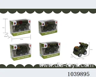 inertia alloy car 4sets mixed loading   in window box