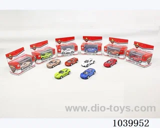 pull back alloy car 6sets&6color mixed loading   in window box