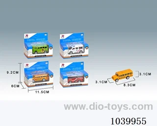 pull back alloy car 4sets&4color mixed loading   in window box