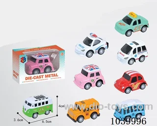 pull back alloy car 8sets&8color mixed loading   in window box