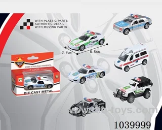 1:50pull back alloy car 6sets&6color mixed loading   in window box