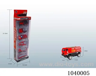 1:55 6pcspull back alloy car 6sets&6color mixed loading   in window box