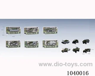 free wheel alloy car 6sets mixed loading   in window box