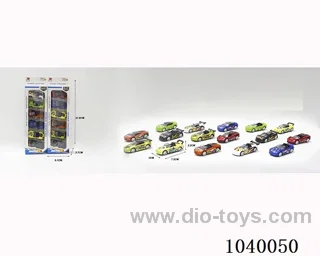 1:68 6pcsfree wheel alloy car 16sets&8color mixed loading   in window box