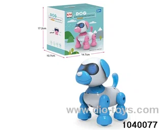 Robot dog (with music, lights) in color box