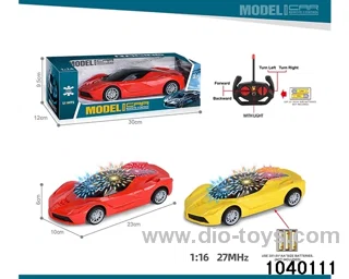 1:16 4ch RC car with light(not included) in window box