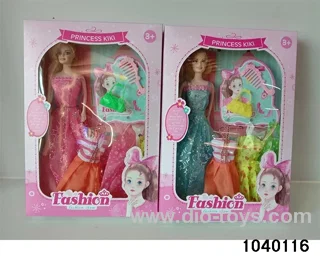 11.5 inch Barbie in window box