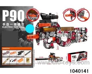 Water bullet gun in color box