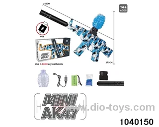 Water bullet gun in color box