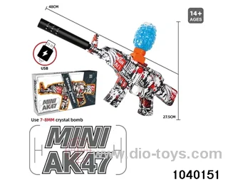 Water bullet gun in color box
