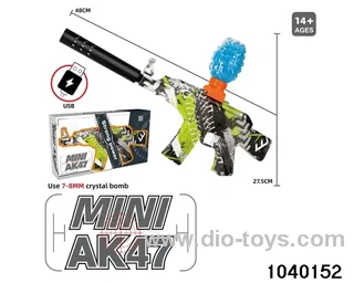 Water bullet gun in color box