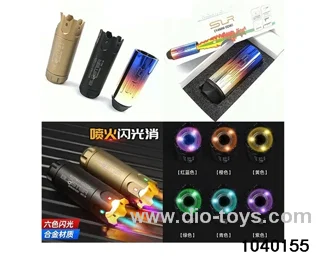 Water bullet gun in paper box