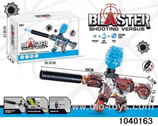 Water bullet gun in color box