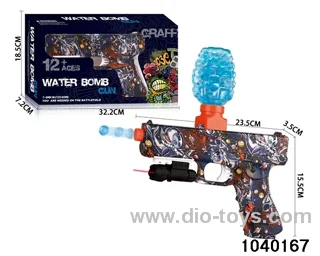 Water bullet gun in color box