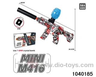 Water bullet gun in color box