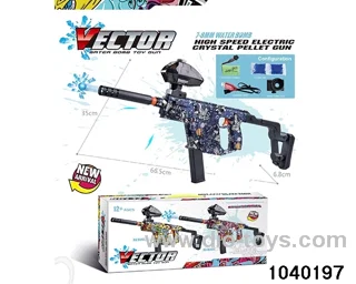 Water bullet gun in color box