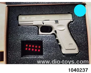 electric gun in paper box