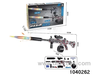 Water bullet gun in color box