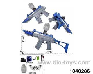 electric gun in paper box