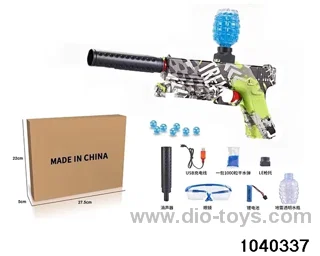 Water bullet gun in box