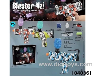 Water bullet gun in color box