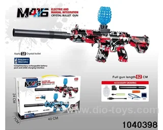 Water bullet gun in color box