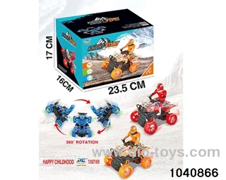 Knight stunt motorcycle in color box