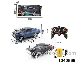 6ch 2.4G RC car in window box